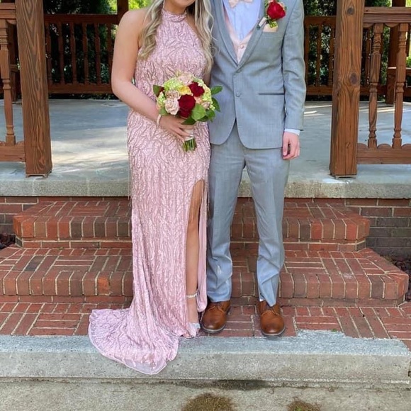 Sherri Hill | Dresses | Sherri Hill Pink Fringe Prom Dress | Poshmark Sherri Hill | Dresses | Sherri Hill Pink Fringe Prom Dress | Poshmark